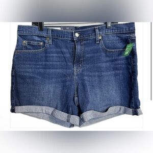 GAP Women's Blue Denim Shorts